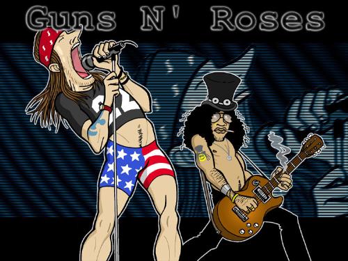 guns and roses - guns and roses