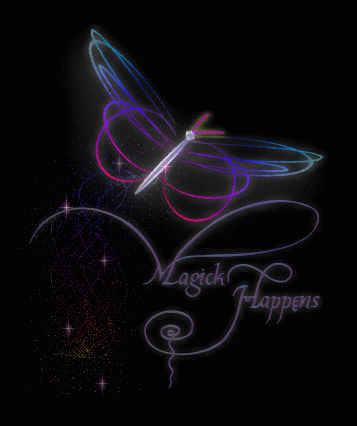 Magik Happens - Just something I snagged..  then snagged it again from my myspace page.  One of my favorites!  SOO  true!