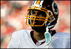Rugby - Second-year quarterback Jason Campbell displays a cannon arm and a calm-under-fire demeanor in his NFL debut against the Buccaneers, but the Redskins are a day late and a dollar short once again in a 20-17 loss.