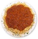 Spaghetti - It is her favorite.