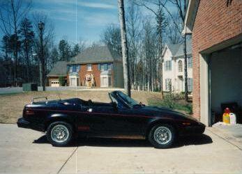 1980 Triumph TR7 Spider Convertible - My super sweet ride (that's been in storage for going on a decade now.)