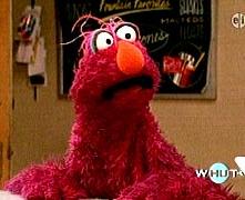 Sesame Street Muppet, Telly Monster - 'Intense and earnest'
