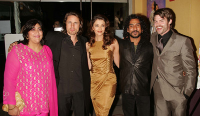 'Bride and Prejudice'.whole crew - in New York