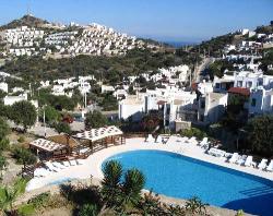 The pool near our villa