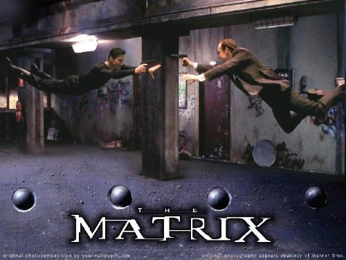 Keanu  - Kaenu Reeves as Neo in The Matrix.