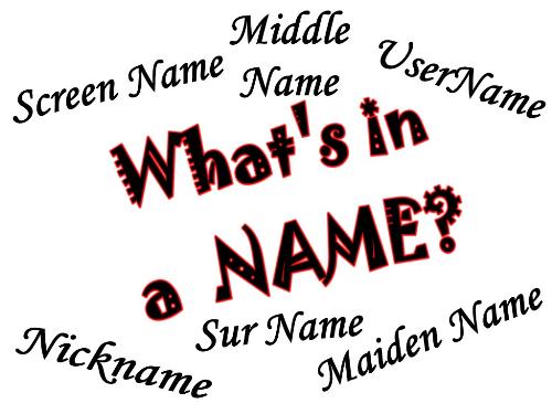 Names - Names sign I made in Picture!It program. Names - Names sign I made in Picture!It program.