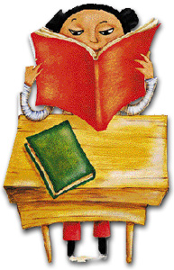 reading - reading illustration