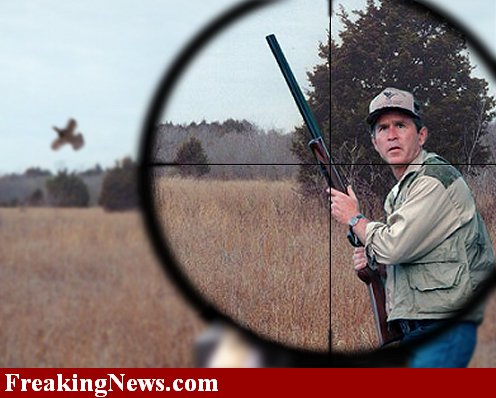 Recent hunting trip with the VP - Recent hunting trip with the VP