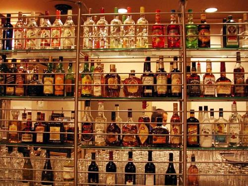 Alcohol Bottels - Different brands.