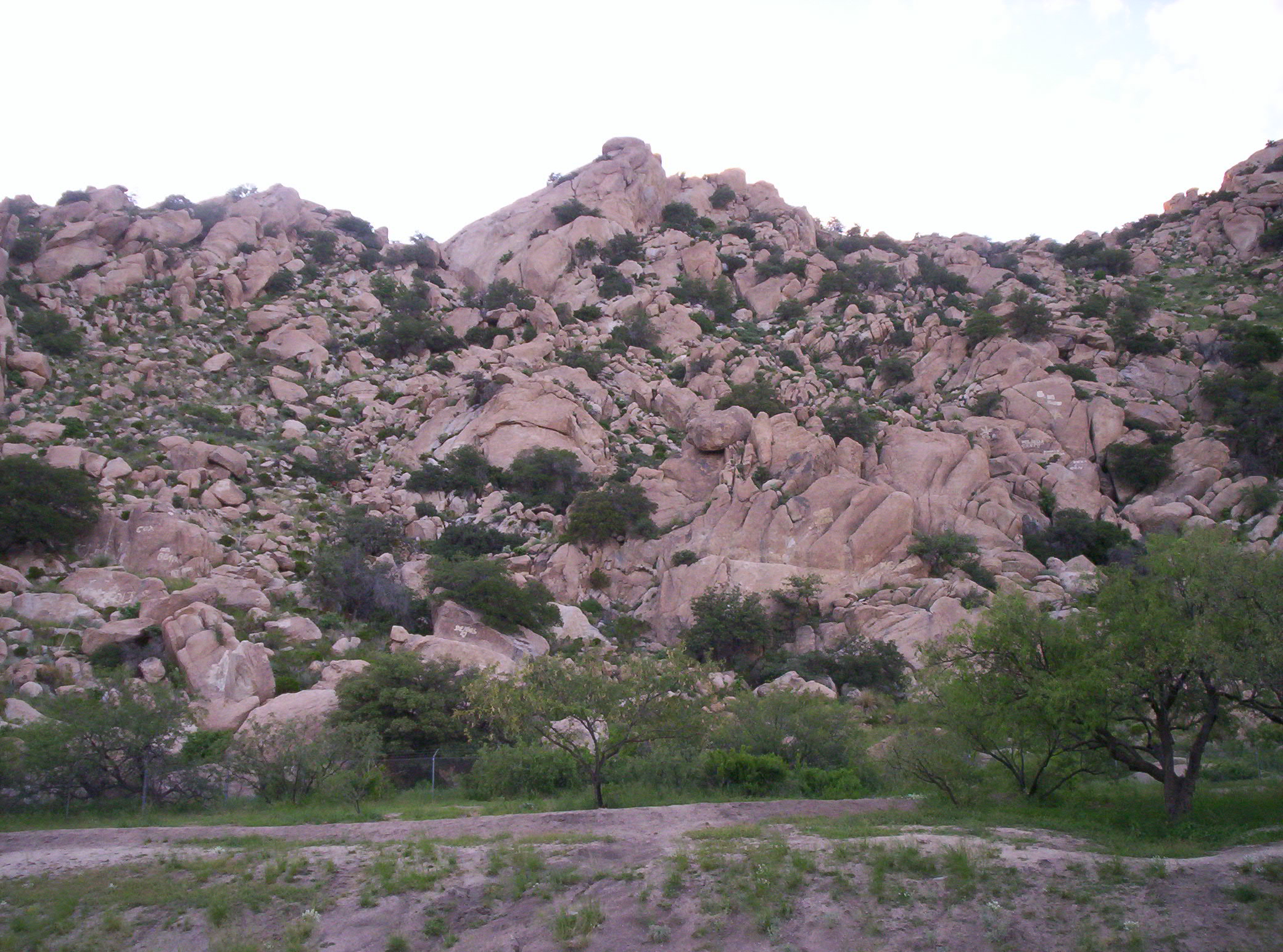 so montains we saw - i took this picture in az on our way to cali . i though it was so cool. in va we dont have montains like this