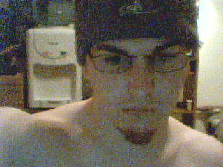 Just Me - Took this photo of me with my webcam as well