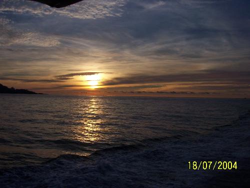 sunset in bali - nice....