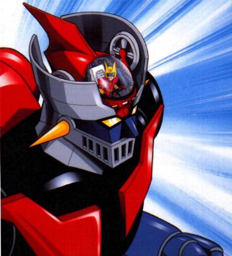 Mazinger Z - Here is a head shot of Mazinger Z piloted by Kogi Kabuto