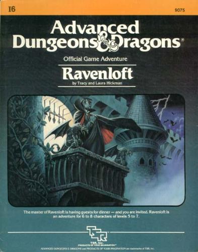 The first Ravenloft Module - Other than the first novel, this is the module that started it all.