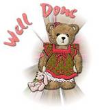 well done teddy - teddy well done