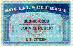 social security - social security card
