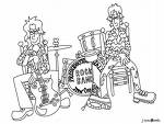 Rock Band - They are playing the rock band