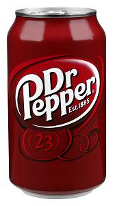 Dr. Pepper can - Here's the new Dr. Pepper can.