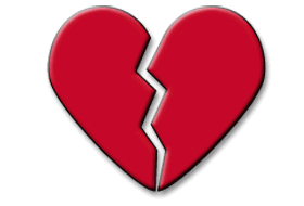 Broken Heart - A picture depicting a broken heart