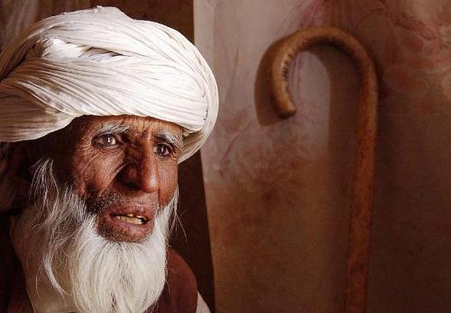 'VILLEGE ELDER' - PHOTO OF A VILLEGE ELDER IN AFGHANISTAN!