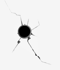 Bullet Hole - just a bullet hole...