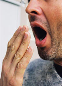 Yawning - Man Yawns