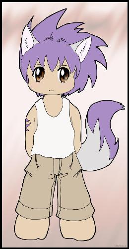 Drawing by me.^^ - This is my best friend's character, B.L. aka Drew, drawn by me. He's so cute.^-^