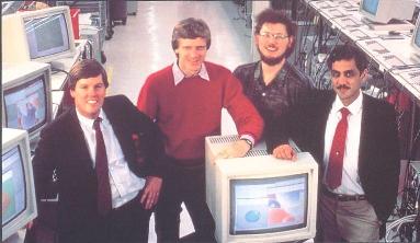 SUN - Andreas Bechtolsheim , Bill Joy, Scott Mc Nealy and Vinod Khosla of SUN(StanfordUniversity Network) MicroSystems.Founded by four StanfordUniversity buddies.Andreas Bechtolsheim built a microcomputer;Vinod Khosla recruited him;Scott McNealy to manufacture computers based on it;and Bill Joy to develop a UNIX-based OS for the computer...SUN is the acronym for Stanford University Network