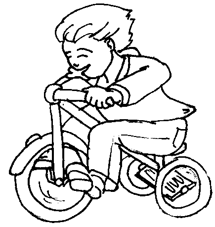 riding a bike - riding a bike