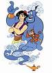 Alladin - This is a picture from Disney's Alladin movie. A story of a young boy who fell in love with a princess and uses his magic lamp to impress her. But in the end the princess loved him for what he really is.