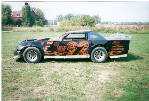 Our Pro Stock - This is the race car he drove last year.  We sold it though.