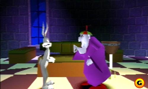 Bugs Bunny: Lost in Time - Bugs Bunny: Lost in Time From Wikipedia, the free encyclopedia Bugs Bunny: Lost in Time is a Looney Tunes video game for the PC and PlayStation consoles. The game stars popular cartoon character Bugs Bunny who find and activates a time machine after taking a wrong turn at Alberqueque. He ends up in Nowhere home of a sorcerer named Merlin ('Moyle' to Bugs). Merlin explains to Bugs that he is lost in time and that he must go through eras to collect clocks and golden carrots to return to the present. Players must help Bugs to go through 5 different eras in time to get back home. A sequel, Bugs Bunny and Taz: Time Busters was made for the same consoles.