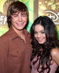 Vanessa and Zach Efron - A pair of High School Musical lead cast