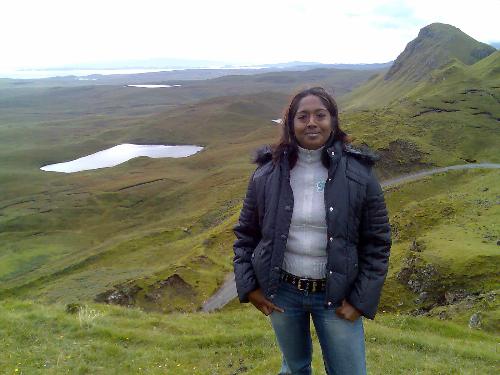 Me on a famous hill hehe;-) - Taken in the highlands of Scotland(the very same that highlander was filmed)