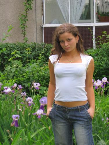 it's me;) - this photo was made a little time ago, but I still like it:) because here I live..