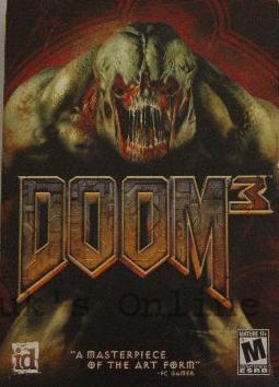 Doom 3 Cover - That&#039;s an violent videogame:
Doom 3.
What do you think about it ?