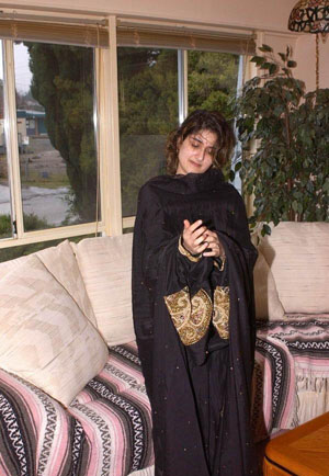 Good Looking - A good looking woman in long dress.