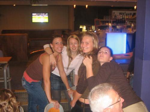 Friends - This is a picture of my teammates and friends here in Amsterdam. I use myspace to keep in contact with alot of teammates and friends from the States.