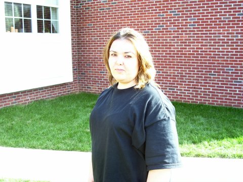 Easter of 2006 - Just got off of work and tired!