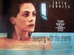 Julia Roberts in Sleeping with the Enemy - The role also earned her a second Oscar nod, this time as Best Actress. Her next box office success was the thriller Sleeping with the Enemy, playing a battered wife who escapes her demented husband and starts a new life in Iowa. She played Tinkerbell in Steven Spielberg's Hook in 1991, which was followed by a two-year period of no acting roles other than a cameo appearance in Robert Altman's The Player (1992). In early 1993, she was the subject of a People magazine cover story asking, 'What Happened to Julia Roberts?'