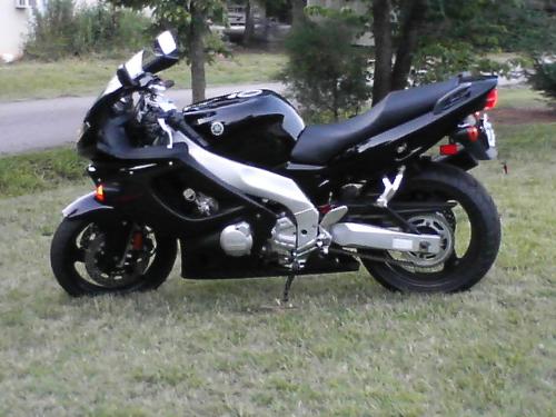 My Baby - My motorcycle the day after I got her in May '06. Yeah, she's a 600 but she's my starter bike.