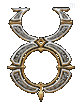 Ultima Online - That's the logo for the MMORPG Ultima Online...