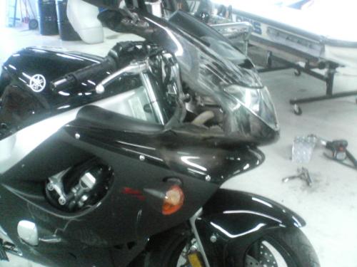 Another from the first bike - More damage pics.....see'The first bike I received from the dealership' for info.