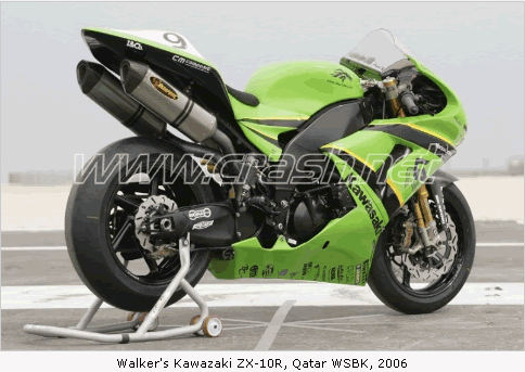 Kawazaki ZX-10R - This one is really cool. I'd love to have one of these... :D