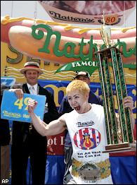 Takeru Kobayashi - Competitive eating... the sport of gluttons