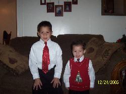 Nicholas and Brandon - Here are 2 of my boys