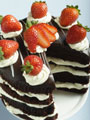 Yummy Chocolate Cake - Delicious looking chocolate cake. I wish I could eat it right now!