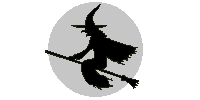 The Witch Flies Halloween Night