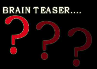 Brain Teaser - Brain Teaser