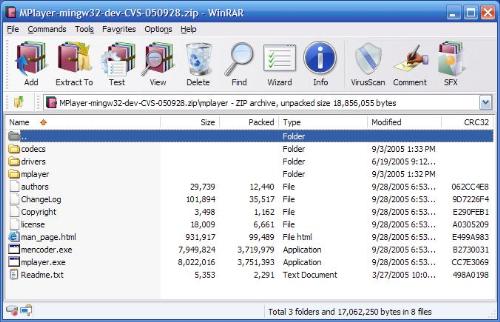 WINRAR - When using version 3.61, select the 'About WinRAR...' option from the help menu. Click on the archive 'book' on the left of the pop up to watch it fall and bounce with sound effects. Winrar is used as a joking replacement for 'winner' by some members of the online community. It has been popularized by forums such as 4chan, probably due to the immense use of WinRAR to share files by pasting a URL to a site where a .rar file can be downloaded.